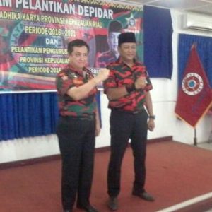 Hasriawady Jabat Ketua Baladhika Karya Kepri 2016-2021