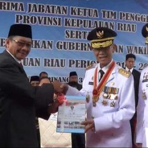 Sertijab Dan Syukuran Gubernur Kepri Terpilih 2016-2021