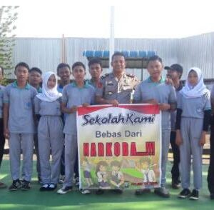 Polsek TPI Timur sosialisasi “Sekolah Bebas dari Narkoba”