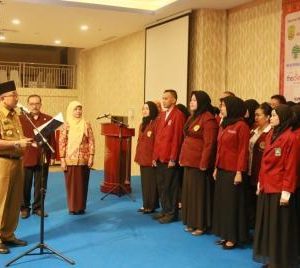 Lis Kukuhkan Dewan Pengurus Komisariat PPNI Se-Kota Tanjungpinang