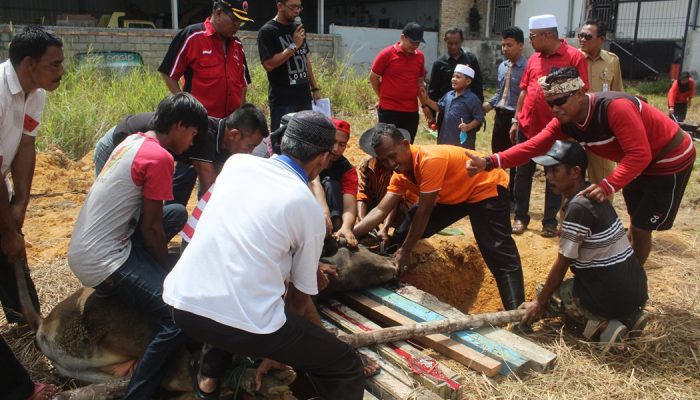 DPD PDI Perjuangan Kepri Ikut Berqurban