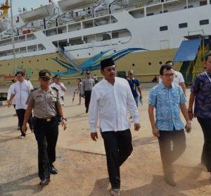 Gubernur Tinjau Pelabuhan Sri Bayintan Kijang