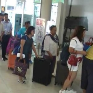 Video LonjakanPenumpang Capai 20 Hingga 30 Persen Di Bandara RHF