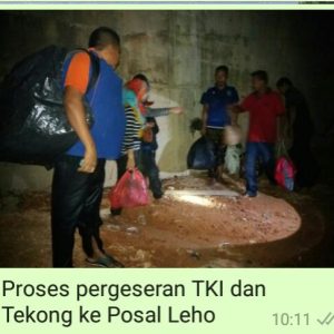 Tim WFQR-4 Gagalkan Penyeludupan TKI Illegal  Tujuan Malaysia