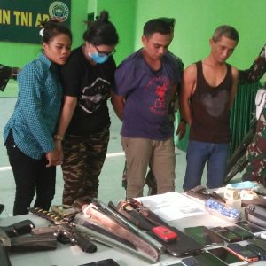 Asyik Pesta Narkoba Bandar Sabu Diamankan Intel Kodim 0315 Bintan
