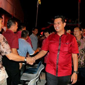 Bupati Hadiri Sembahyang Keselamatan Vihara Dharma Shanti ,
