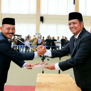 Adi Prihantara Resmi Jabat Sekda Definitif Kabupaten Bintan.