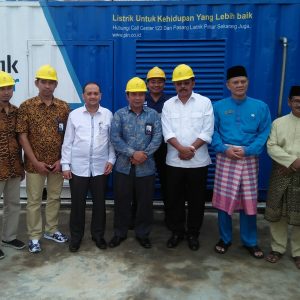 Gubernur  Kepri Resmikan Mesin PLN Sub Rayon Kelong