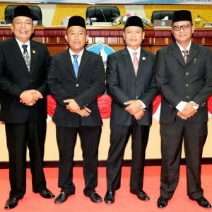 Nesar Ahmad Jabat Ketua DPRD Kabupaten Bintan Sisa Masa Jabatan 2014-2019.