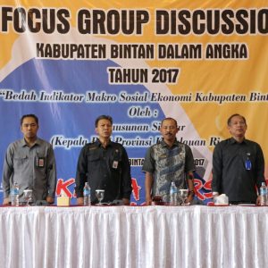 Focus Group Discussion Tekankan Pentingnya Data Statistik