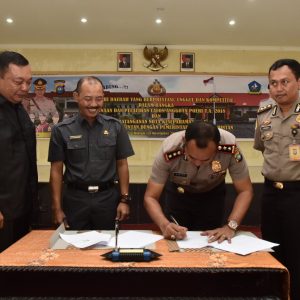 Ratusan Pelajar SMA Sederajat Kabupaten Bintan Ikuti Pembinaan dan Pelatihan Calon Anggota Polri