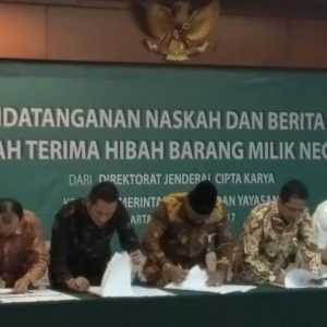 Pemko Tanjungpinang Terima Hibah Barang Milik Negara dari Kementerian PUPR