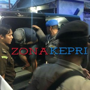 Enam Oknum Polisi Bintan Kasus Penggelapan BB di Jebloskan Ke Rutan Tanjungpinang
