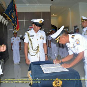 Sertijab Asintel Dan Kakuwil Lantamal IV Tanjungpinang
