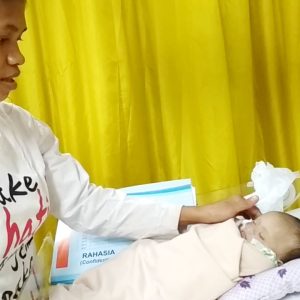 Bayi Alfian Dapat Fasilitas Program Berobat Gratis