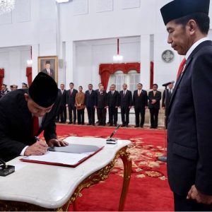 Presiden Lantik Irjen Pol Heru Winarko Sebagai Kepala BNN