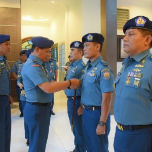 Sertijab Dua Jabatan Kadis Lantamal IV Tanjungpinang