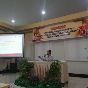 KPU Kembali Sosialisasikan Cara Melaporkan Dana Kampanye