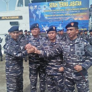 Pangarmabar Pimpin Sertijab Komandan Satkat dan Satran Komando Armada I