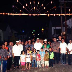 Semarak Ramadhan Kabupaten Bintan Diterangi Lampu Cangkok.