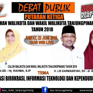 Prof Eko Prasojo Panelis Debat Kandidat Putaran Ketiga