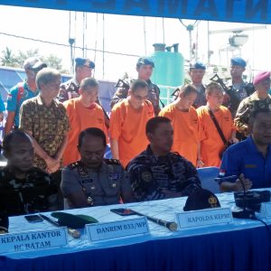 Berkas 4 Tersangka Selundup Sabu 1,037 Ton Sudah P 21