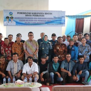 Puluhan Nelayan dan Para Pengusaha Perikanan Kab Bintan Ikuti Sosialisasi Perundang-undangan Sektor Perikanan