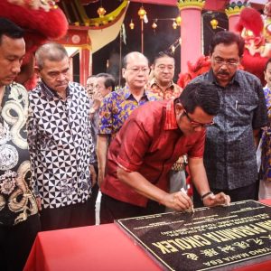 Bupati Bintan Resmikan Klenteng Nguan Tian Xiang Tih Bio