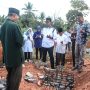 Bupati Bintan ketika menghadiri peletakan batu pertama pembangunan rumah ibadah