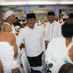 Hari Ini Jamaah Haji Bintan Kloter 17 Diterbangkan Ke Mekkah