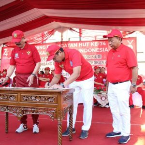 Kemendagri Pecahkan Rekor MURI Perlombaan Balap Kelereng Eksekutif