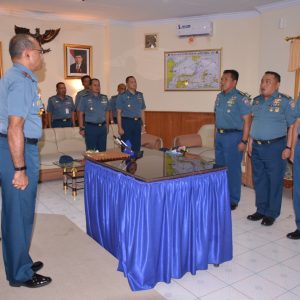 Sertijab Dua Jabatan Asisten Danlantamal VIII