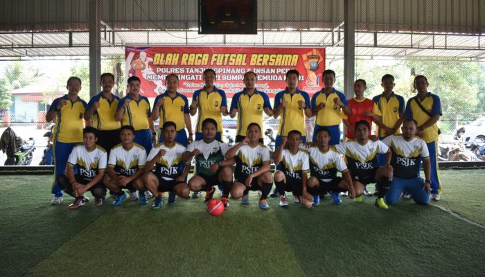 Futsal Polres Tanjungpinang Bersama Insan Pers