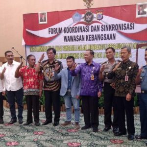 KemenkopolhukamGelar Forum Koordinasidan Sinkronisasi Wawasan Kebangsaan di Manado