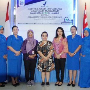 Ibu Jalasenastri Korcab VIII DJA II Ikut Sosialisasi Obat Dan Makanan