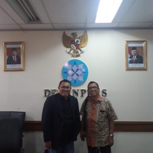 Ketum SMSI Silaturahmi Ke Dewan Pers