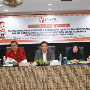 Ini Pesan Bawaslu RI Untuk Panwascam Tanjungpinang