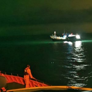 Mati Mesin KM. Jaya Makmur 33 Ditemukan Hanyut Diperairan Pulau Numbing