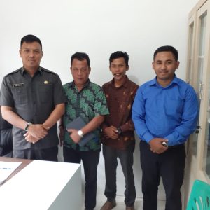 Panwascam Kunjungi Camat Tanjungpinang Timur
