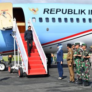 Presiden RI Menuju Natuna, Temui Ratusan Nelayan Dan Serahkan Sertifikat Tanah
