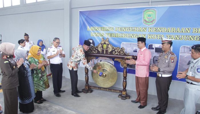 Pemko Launching Pengujian Kendaraan bermotor Kurangi Kecelakaan Dan Polusi