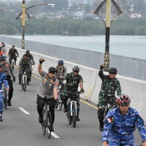 Gowes Sinergitas 500 Pesepeda Tempuh Jarak 20 Km
