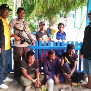 Lima Pelaku Ilegal Fishing Gunakan Peledak Di Tambelan Dibekuk