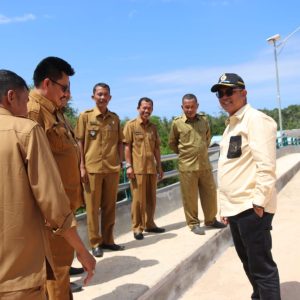 Jembatan Belak-Kemalai Desa Penaga Sudah Bisa Digunakan.
