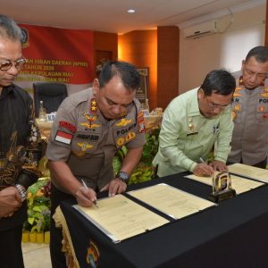Kapolda Kepri Terima Dana Hibah Pengamanan Pilkada Rp16,4 Miliar