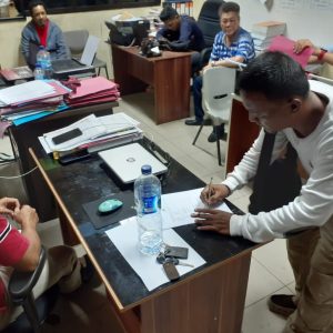 Tim Saber Pungli Amankan Dua Orang Pungut Parkir Tanpa Ijin