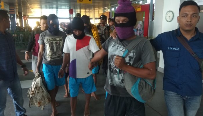 Lima Pelaku Tangkap Ikan Gunakan Bom Rakitan dilimpahkan ke Polres Bintan