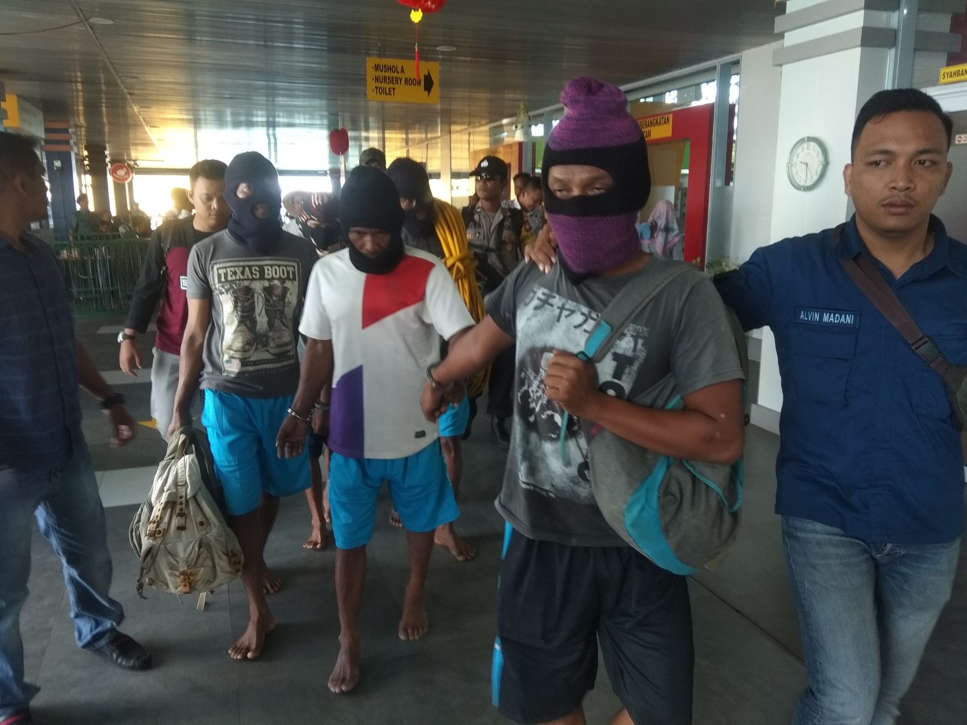 Lima Pelaku Tangkap Ikan Gunakan Bom Rakitan dilimpahkan ke Polres Bintan