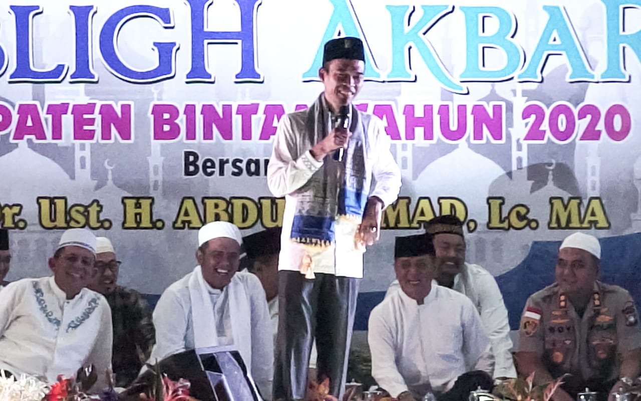Ribuan Masyarakat Bintan Hadiri Tabligh Akbar