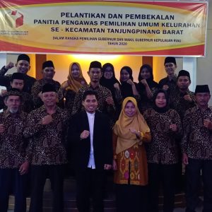 Inilah 18 Pengawas Kelurahan Se-Kota Tanjungpinang Yang Dilantik